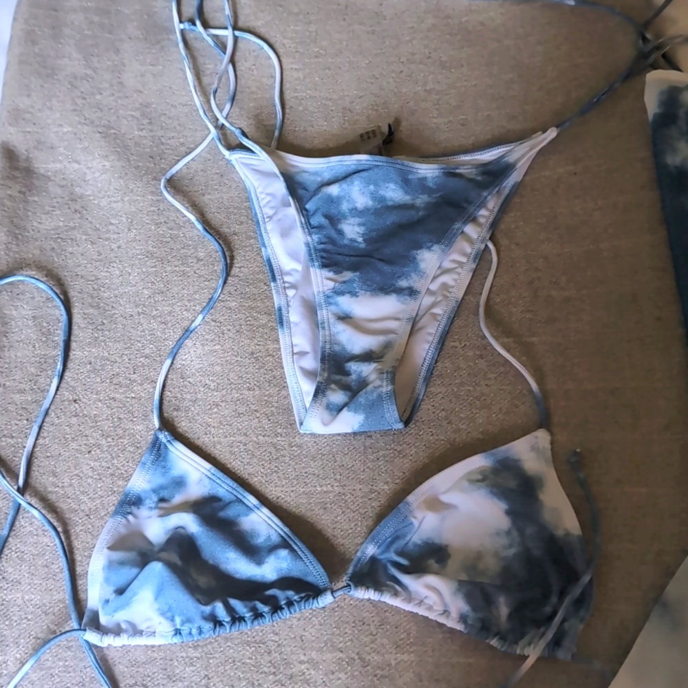 Jaded London cloud bikini and matching sarong - hard to find item